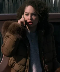 Dope Thief S01 Liz Caribel Sierra Quilted Fur Jacket