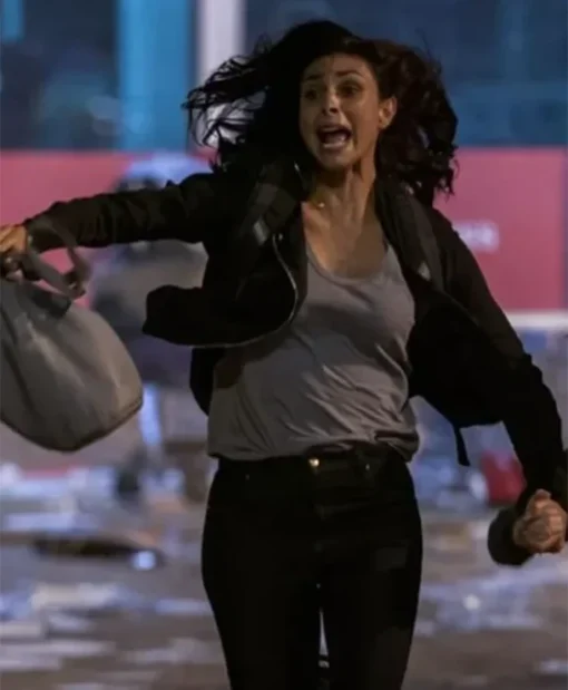 Greenland Migration 2025 Morena Baccarin Black Jacket