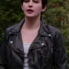 Grimm S04 Jacqueline Toboni Biker Leather Jacket