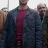 Grimm S04 Nick Burkhardt Blue Quilted Jacket