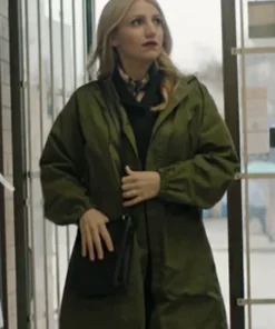 Happy Face S01 Melissa Green Cotton Coat