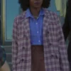 Happy Face S01 Tamera Tomakili Checked Blazer