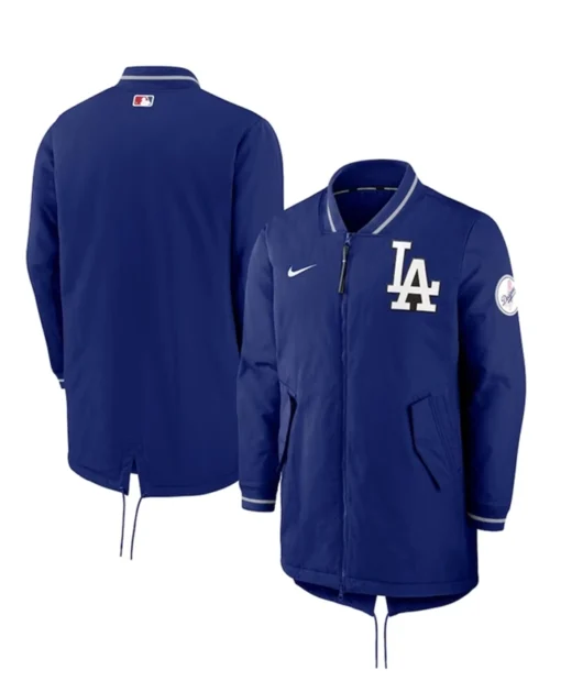 Los Angeles Dodgers Dugout Performance Deep Royal Jacket