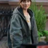 Materialists 2025 Dakota Johnson Hooded Jacket