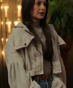 Million Dollar Secret 2025 Cara Kies Corduroy Cropped Jacket