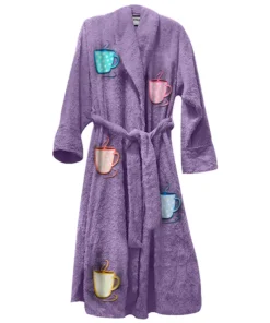 Stegaro Cup Purple Bath Robe