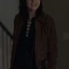 Your Friends and Neighbors S01 Lena Hall Brown Suede Jacket