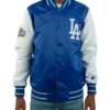 All-Star Game 2022 LA Dodgers White And Blue Varsity Jacket