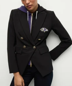 Baltimore Ravens Dickey Black Blazer