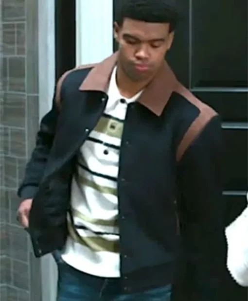 Beyond The Gates 2025 Jaden Lucas Black And Brown Jacket