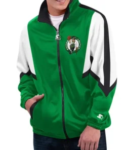 Boston Celtics Starter Full-Zip Track Jacket