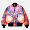 Bumblebee Transformers Reversible Bomber Jacket