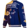 Buy Lakers Dodgers City Of Champions Block Jacket For Sale
