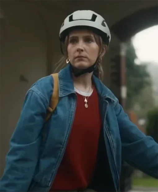 Buy Now Alison Woods TV Series Code Of Silence Season 01 Rose Ayling-Ellis Blue Denim Jacket For Unisex
