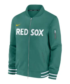 Buy Now Boston Red Sox 2025 City Connect Bomber Jacket For Men And Women