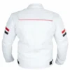 Buy Now Cafe Racer Weston White Jacket For Men And Women