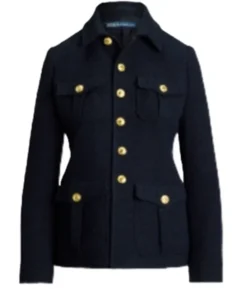 Buy Now Cecilie TV-Series Secrets We Keep 2025 Marie Bach Hansen Blue Jacket For Unisex