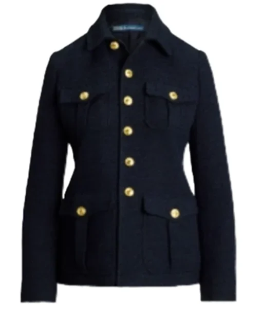 Buy Now Cecilie TV-Series Secrets We Keep 2025 Marie Bach Hansen Blue Jacket For Unisex