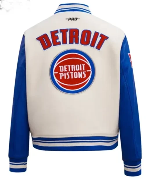 Buy Now Detroit Pistons Classic Retro Rib Varsity Jacket For Men And Women