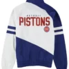 Buy Now Detroit Pistons White And Blue Track Jacket For Men And Women
