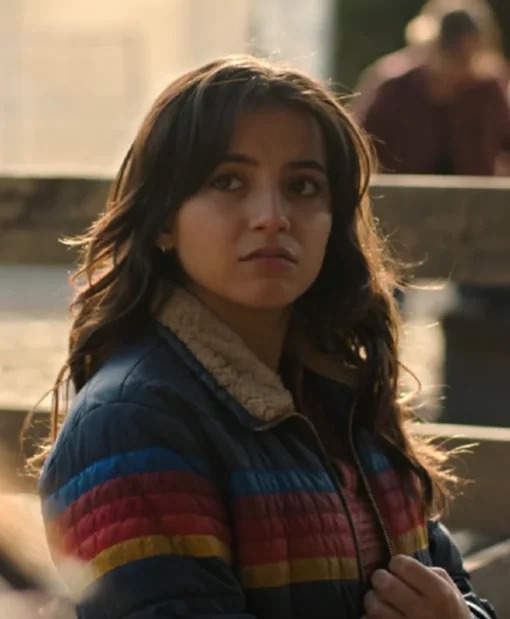 Buy Now Dina The Last Of Us Season 02 Isabela Merced Rainbow Stripe Jacket For Unisex