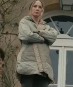 Buy Now Jan Da Souza TV-Series MobLand 2025 Joanne Froggatt Quilted Hooded Coat For Unisex