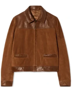 Buy Now Maggie Bell TV Series FBI 2025 Missy Peregrym Brown Suede Leather Jacket For Unisex