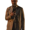 Buy Now Matt Remick TV-Series The Studio 2025 Seth Rogen Beige Coat For Unisex