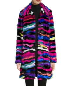 Buy Now Melissa Fumero Grosse Pointe Garden Society Season 01 Birdie Bradley Fur Coat For Unisex