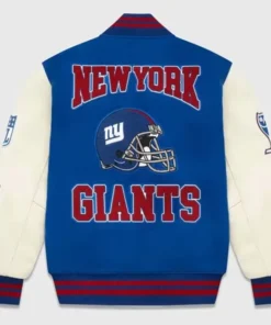 Buy Now New York Giants OVO Letterman Varsity Jacket For Men And Women