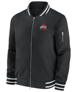 Buy Now Ryan Day Ohio State Buckeyes Black Bomber Jacket For Men And Women