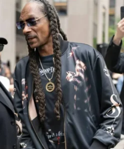 Buy Now Snoop Dogg NYC 2025 Black Bomber Jacket For Men And Women