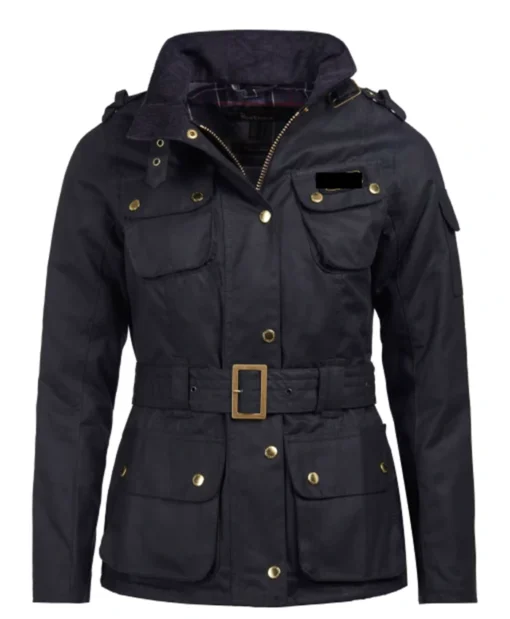 Buy Now Zoë Tapper I Jack Wright Season 01 Georgia Wright Black Quilted Jacket For Unisex