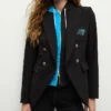 Carolina Panthers Dickey Black Blazer