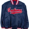 Cleveland Indians Blue Varsity Jacket