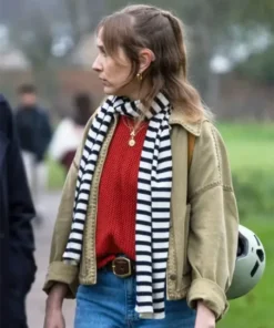 Code Of Silence S01 Rose Ayling-Ellis Mint Green Jacket