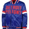Detroit Pistons Youth Home Game Blue Jacket
