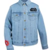 Disneyland Rule the Galaxy Star Wars Blue Denim Jacket