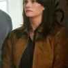 FBI S07 Missy Peregrym Brown Suede Jacket