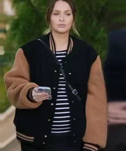 Grey’s Anatomy S21 Jo Wilson Sherpa Varsity Jacket