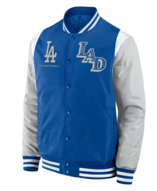 LA Dodgers Elements Elite Royal Blue Varsity Jacket