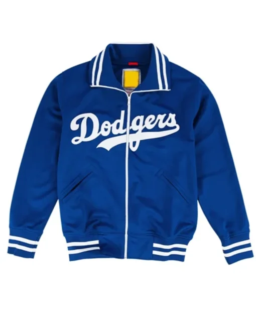 LA Dodgers Fernando Valenzuela Blue Bomber Jacket