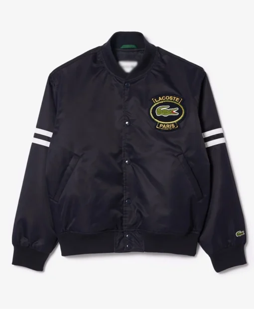 Lacoste Paris Badge Varsity Jacket