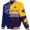 Lakers Dodgers City Of Champions Block Jacket