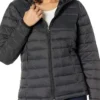 Lightweight Water Resistant Puffer Hooded Jacket