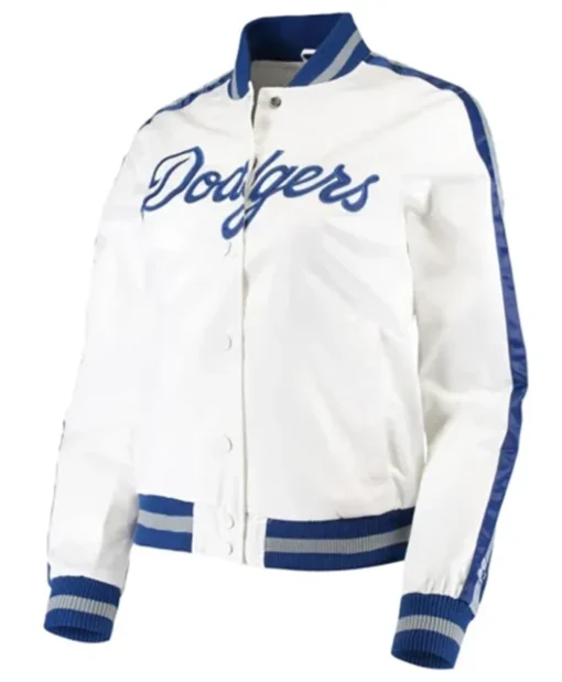 Los Angeles Dodgers Hometown White Varsity Jacket