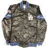 Los Angeles Dodgers Pick And Roll Black Varsity Jacket