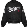 Los Angeles Dodgers x GR8 Black Varsity Jacket