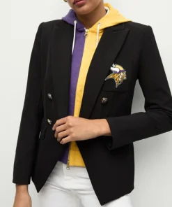 Minnesota Vikings Dickey Black Blazer