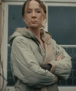 MobLand 2025 Joanne Froggatt Hooded Coat